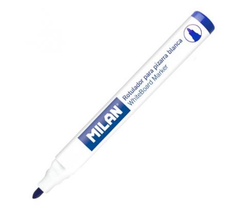 Popisovač MILAN Whiteboard Marker 4,7 mm, modrý