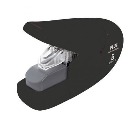 Zošívačka PLUS Paper Clinch mini SL-106AB (na 6 listov), čierna