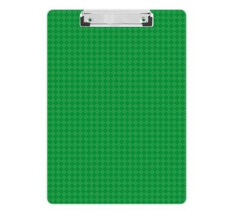 Podložka na písanie s klipom PS/A4, zelená