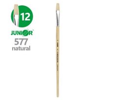 Štetec plochý JUNIOR č. 12" 577 Natural