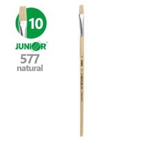 Štetec plochý JUNIOR č. 10" 577 Natural