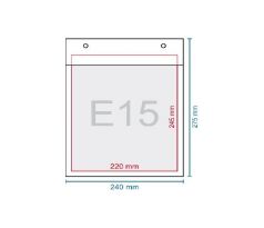 Obálka bublinková E15, 240 x 275 mm (220 x 265)