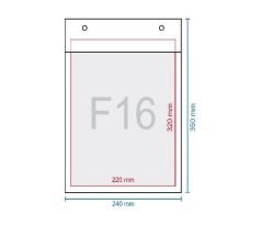 Obálka bublinková F16, 240 x 350 mm (220 x 340)