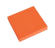 Blok lepiaci NEON 76 x 76 mm - oranžový