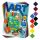 Zložka farebného papiera - výkres ART CARTON RIS A4 250g (50 ks) mix 10 farieb/x5