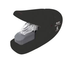 Zošívačka PLUS Paper Clinch mini SL-106AB (na 6 listov), čierna