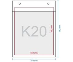 Obálka bublinková K20, 370 x 480 mm (350 x 470)