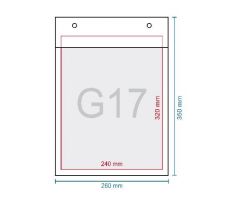 Obálka bublinková G17, 250 x 350 mm (240 x 340)