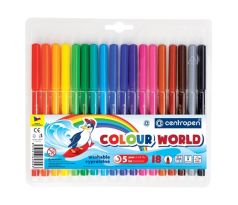 Fixy CENTROPEN 7550 Colour World - sada 18 ks