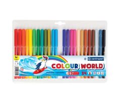 Fixy CENTROPEN 7550 Colour World - sada 24 ks