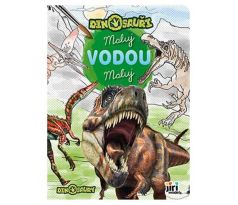 Omaľovánka vodová JM A4 Dinosaury