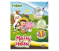 Omaľovánka vodová JM A4 Maxi Farma