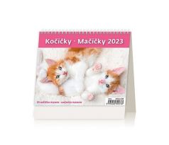 Kalendár stolový 2023 Kočičky/Mačičky