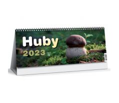 Kalendár stolový Huby 2023