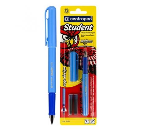 Pero bombičkové CENTROPEN 2156 modré, Student