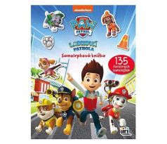 Samolepková knižka A4 Labková Patrola/Paw Patrol - 135 farebných samolepiek