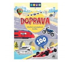 Samolepková knižka Doprava