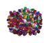 Dekorácia listy mix farieb 15 x 9 mm/14 g