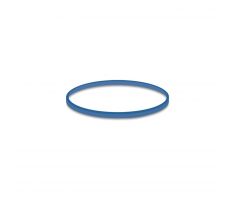 Gumičky modré slabé (1 mm, O 3 cm) [50 g]