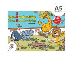 Omaľovanka A5 - ZOO + samolepky