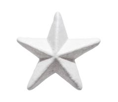 Hviezda polystyrénová 80 mm, sada 5 ks