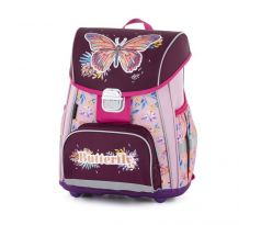 Školská taška PREMIUM - Motýľ