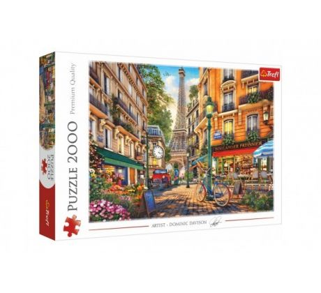 Puzzle Popoludní v Paríži 2000 dielikov