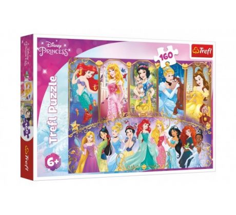 Puzzle Portréty princezien Disney 160 dielikov