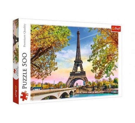 Puzzle Romantická Paríž 500 dielikov